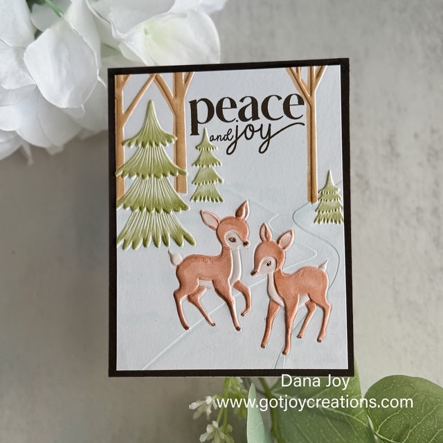 Simon Says Stamp Embossing Folder and Cutting Dies Fawn Surprise sfd551set Christmas Card | color-code:ALT03