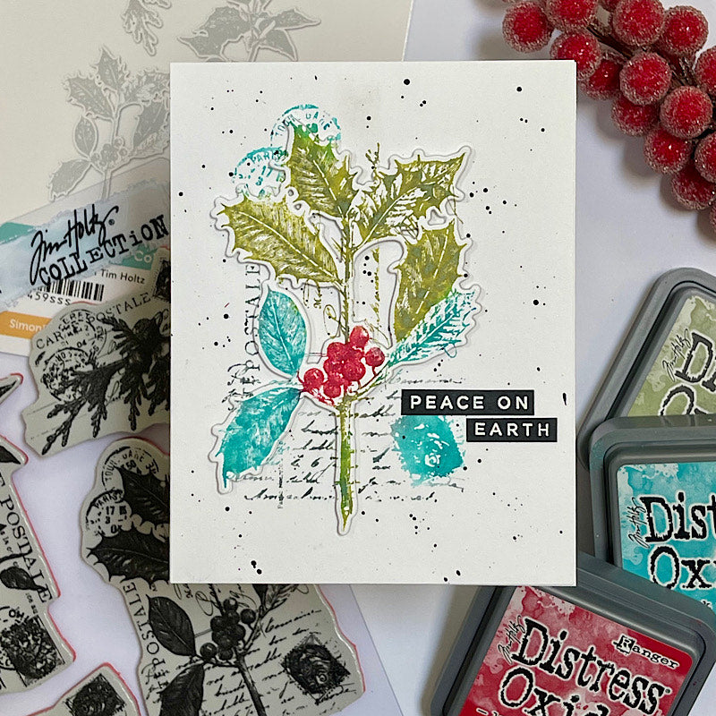 Simon Says Stamp Festive Collage Wafer Dies 459sss Christmas Card | color-code:ALT04