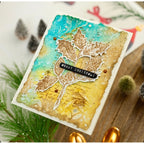 Simon Says Stamp Festive Collage Wafer Dies 459sss Christmas Card