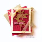 Simon Says Stamp Festive Collage Wafer Dies 459sss Christmas Card