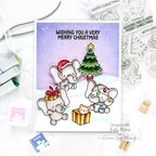 Simon Says Stamps and Dies Festive Elephants set897fe DieCember Christmas Card | color-code:ALT02