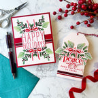 Simon Says Stamp Festive Swag Wafer Die 1337sdc Christmas Card and Tag | color-code:ALT09