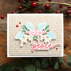 Simon Says Stamp Set of 5 Stencils Festive Swag 1086stc Christmas Card | color-code:ALT05