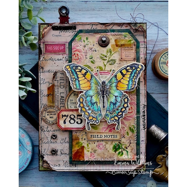 Simon Says Stamp Field Notes Wafer Dies 396sss Vintage Panel | color-code:ALT10