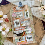 Tim Holtz Field Notes Stamps with Simon Says Stamp Dies Bundle setfn26 Vintage Tag | color-code:ALT01