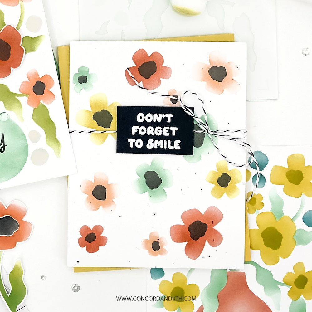    Concord & 9th Filled With Joy Die Set 12115 smile