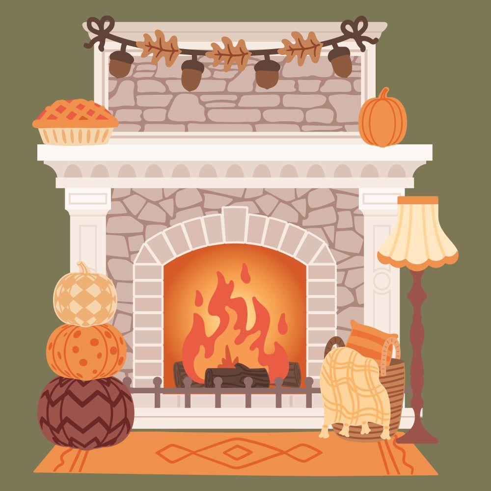 Honey Bee Lovely Layers Fireplace And Falloween Add On Dies Bundle
