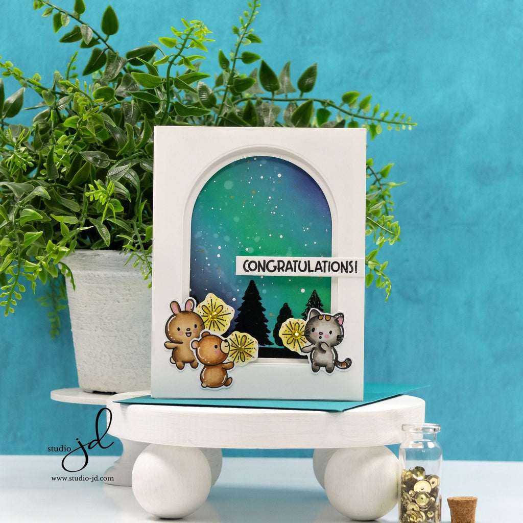 Simon Says Stamp Firework Friends Wafer Dies 1371sdc Friend Like You Congratulations Card | color-code:ALT01