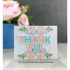 Simon Says Stamp Stencils Floral Borders ssst221686 Stamptember Thankful Card