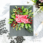 Simon Says Stamp Florence Plate Wafer Dies s898 Diecember Christmas Card | color-code:ALT01