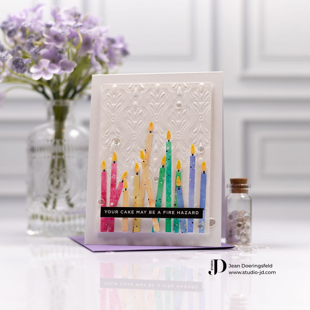 Simon Says Stamp Florence Plate Wafer Dies s898 Diecember Birthday Card | color-code:ALT04