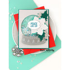 Simon Says Stamp Flourish Snowflake Wafer Dies s1123 DieCember Christmas Card