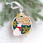 Simon Says Stamp Flourish Bear Wafer Dies s1078 DieCember Christmas Ornament | color-code:ALT01