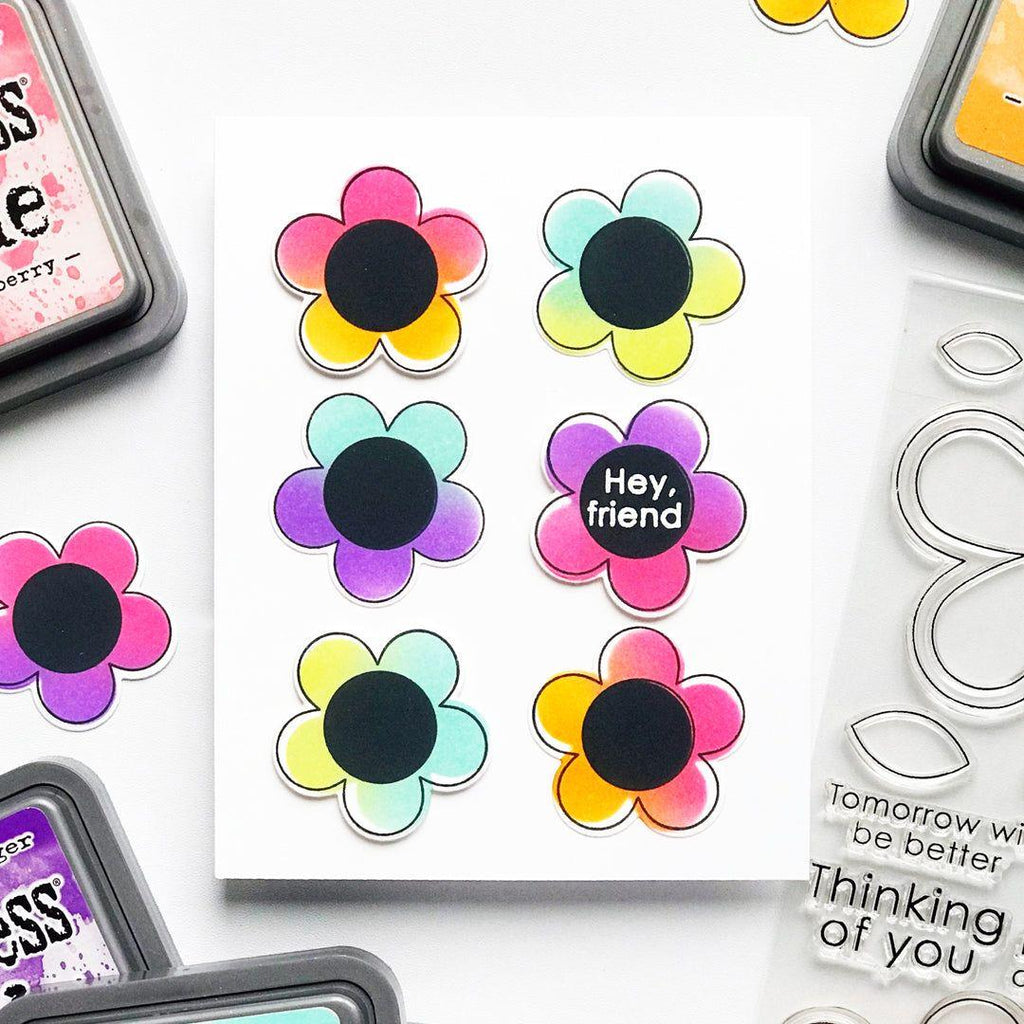 Simon Says Stamps and Dies Flower Power set776fp Celebrate Friend Card | color-code:ALT01