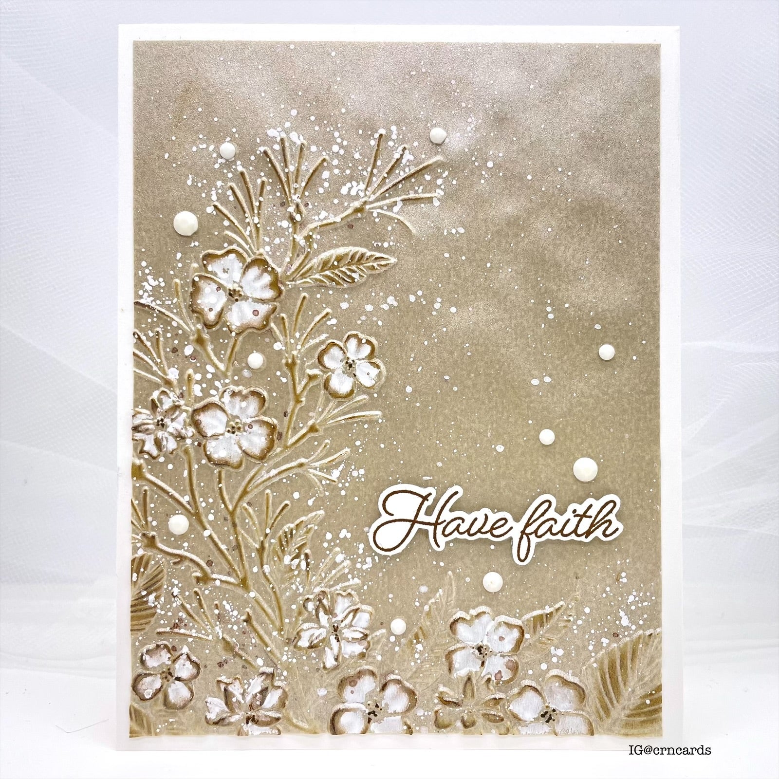 Simon Says Stamp Flowering Frame Wafer Dies 1286sdc You Are My Favorite Have Faith Card