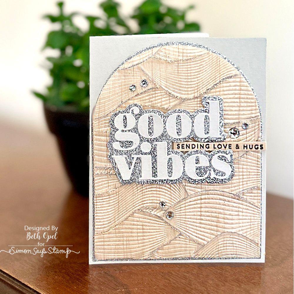 Simon Says Stamp Sunny Vibes Collection Pre-Scored Cards set812pc Fog Card