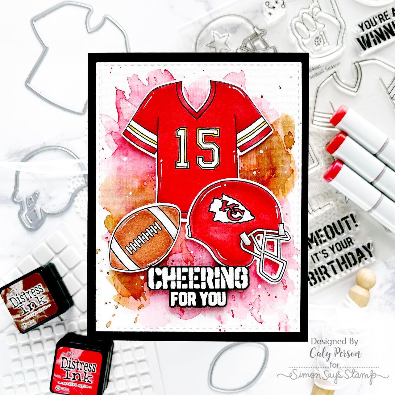 Simon Says Stamp Cheering for You I Want It All Stamps and Coordinating Dies set831sd