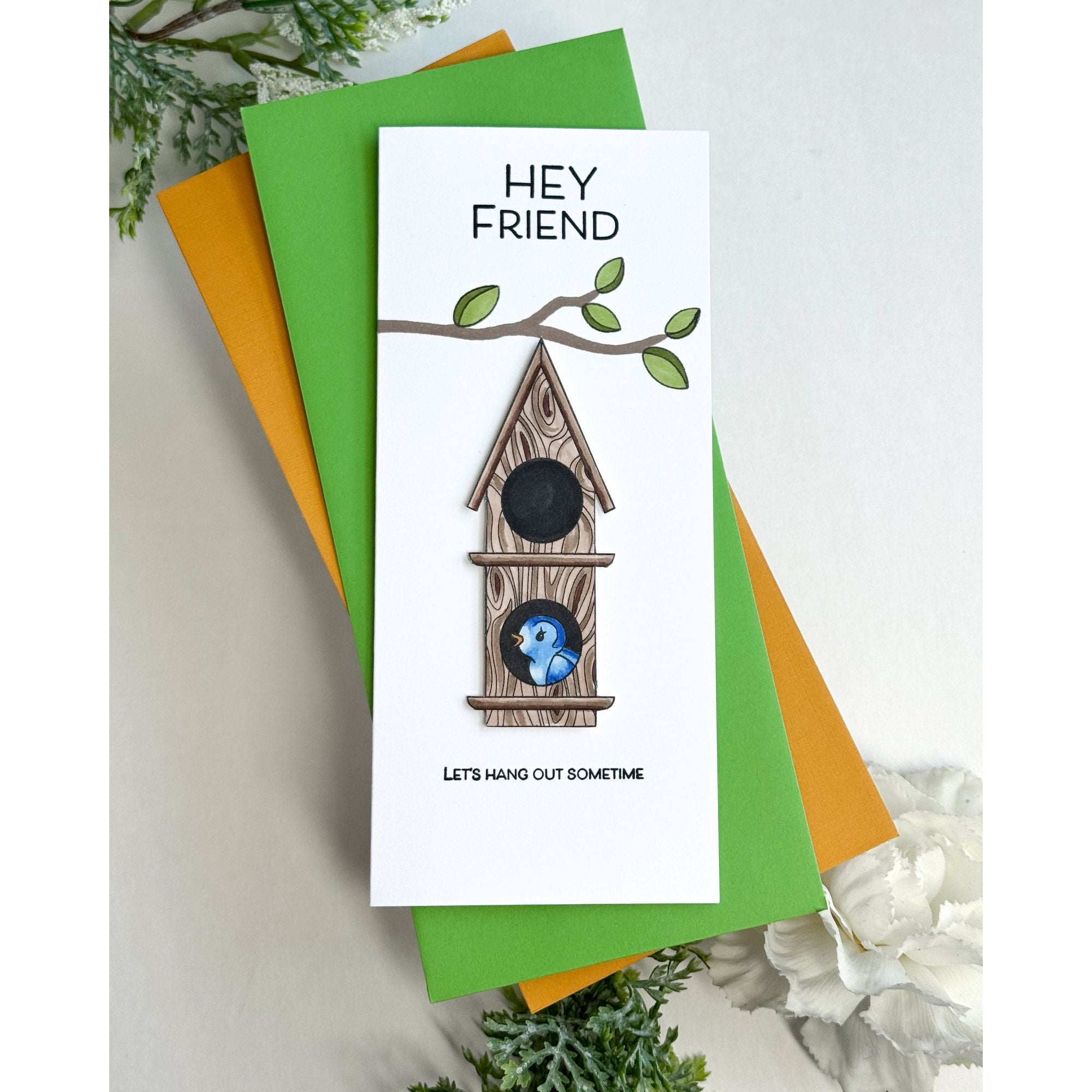 Simon Says Stamps and Dies For the Birds and Birdies Bundle set1018fb Friend Like You Friend Card | color-code:ALT03