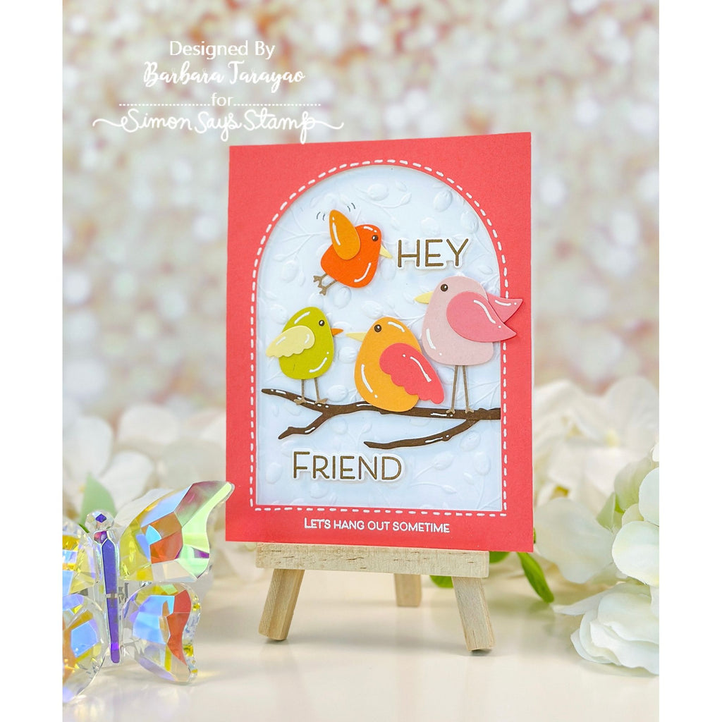 Simon Says Stamps and Dies For the Birds set1009fb Friend Like You Friend Card | color-code:ALT05