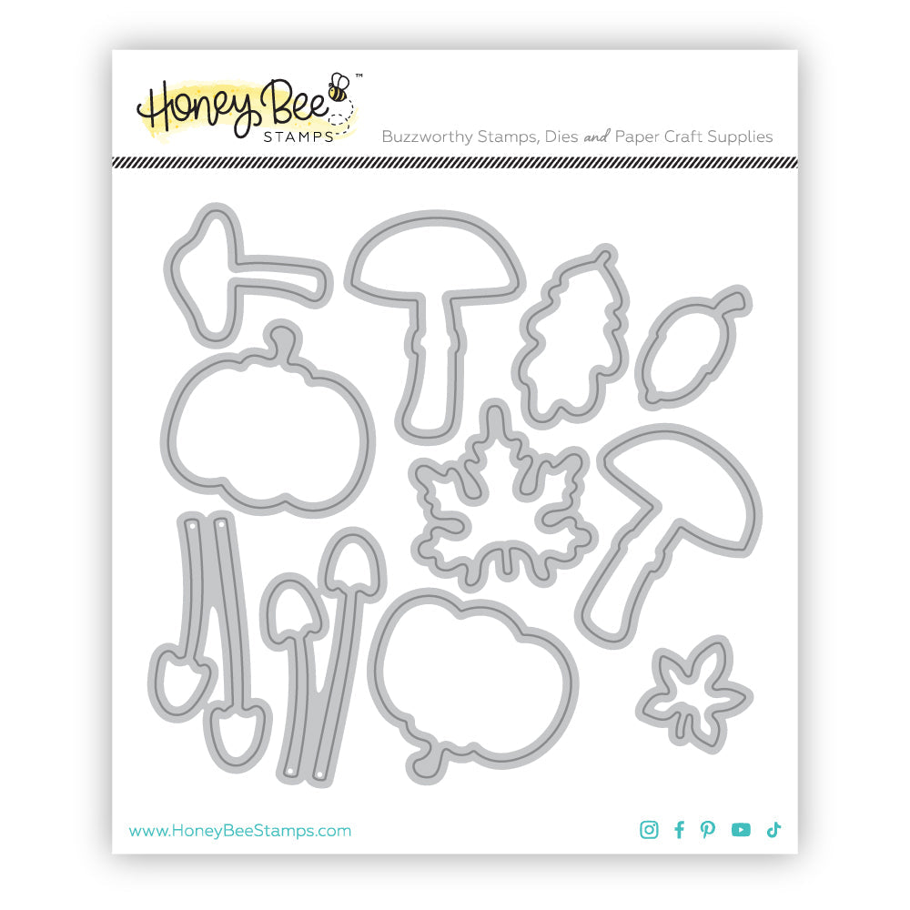 Honey Bee Forest Floor Stencils And Dies Bundle