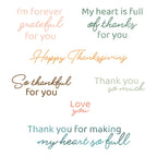 Honey Bee Forever Grateful Clear Stamps And Dies Bundle
