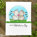 Simon Says Stamps and Dies Friends Furever set905ff To Love Valentine's Day Card