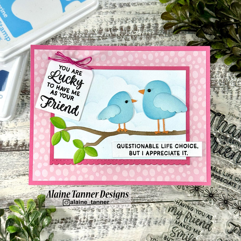 Simon Says Stamps and Dies Friendship set1178fs Beautiful Moments Friend Card