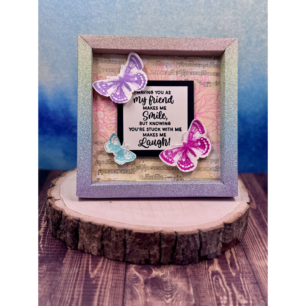 Simon Says Stamps and Dies Friendship set1178fs Beautiful Moments Friend Frame