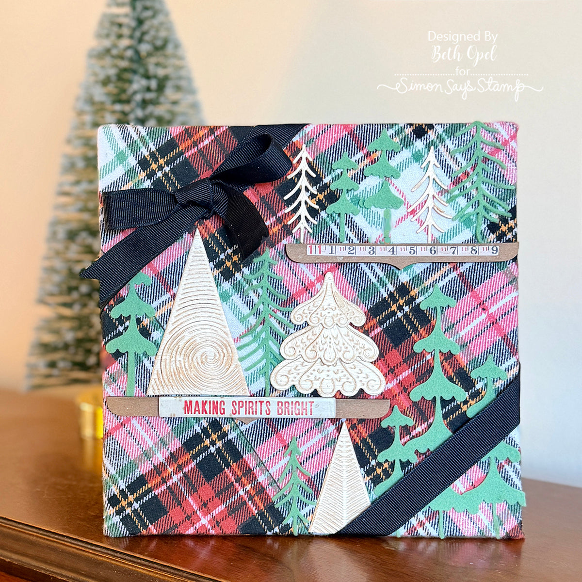 Simon Says Stamp Frosty Tree Trio Wafer Die s1082 And Everything Nice Christmas Decor | color-code:ALT03