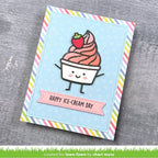 Lawn Fawn Froyo Friend Dies lf3445 Happy Ice-Cream Day