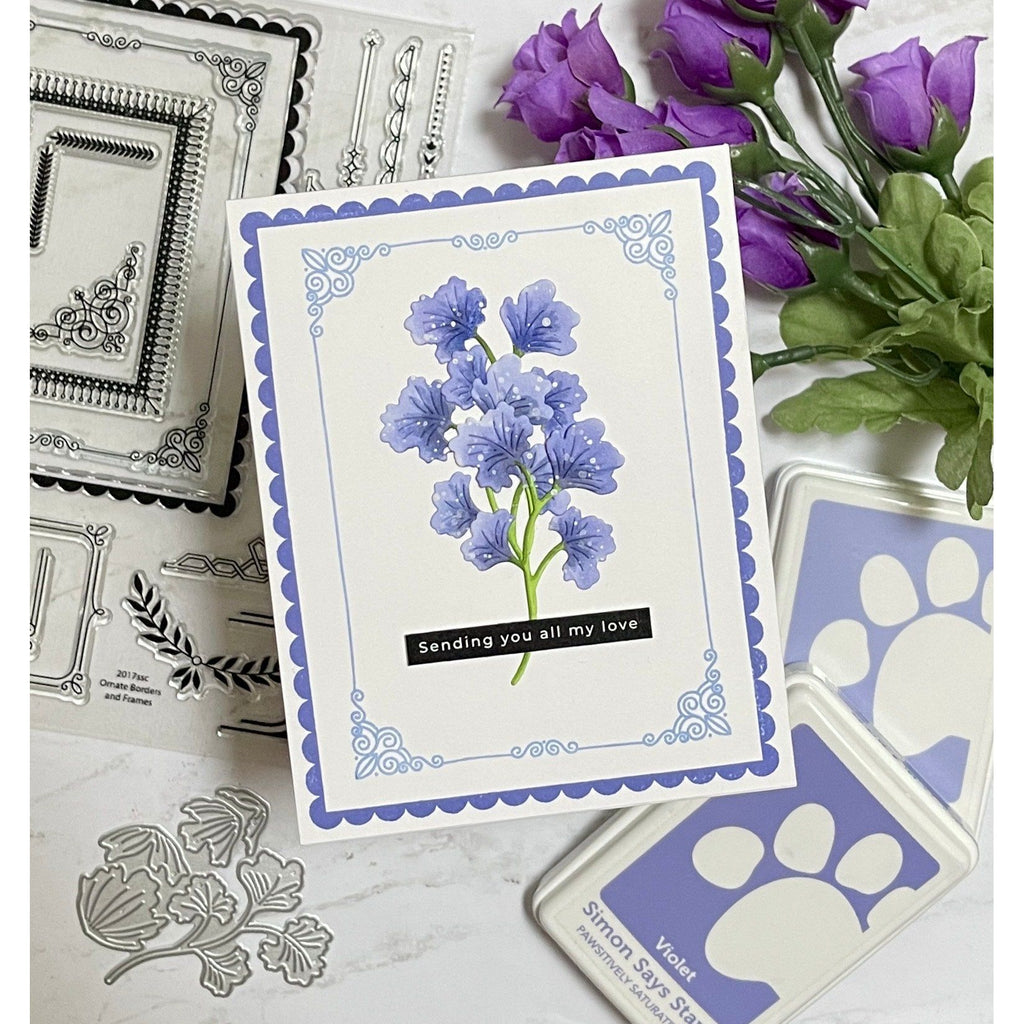 Simon Says Stamp Gentle Blooms Wafer Dies s885 Sweetheart Love Card | color-code:ALT03