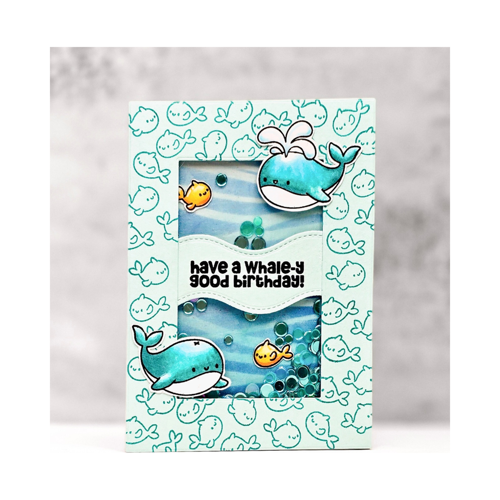 Simon Says Stamp Get Whale Soon Wafer Dies 1282sdc Rain or Shine Birthday Card | color-code:ALT01