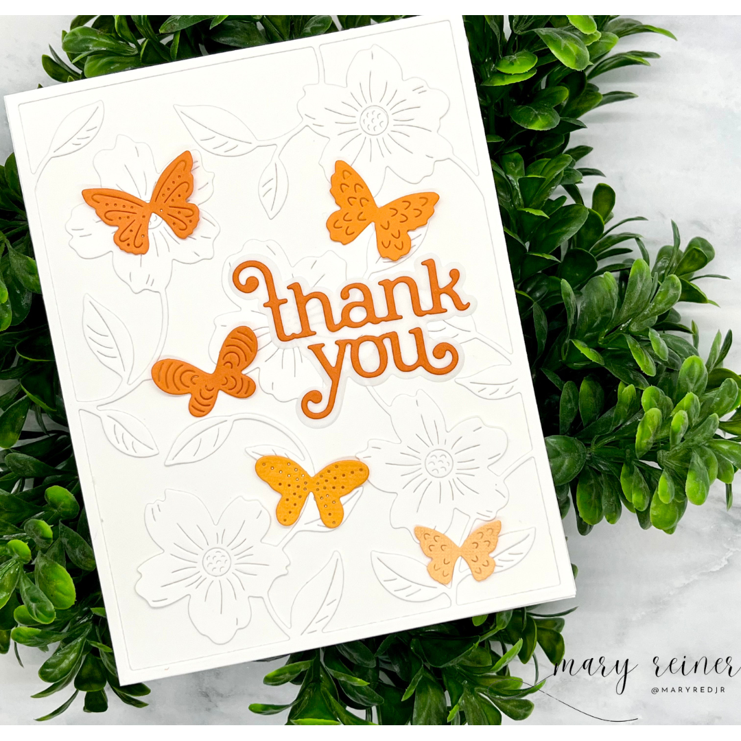 Simon Says Stamp Giggle Thank You Wafer Dies s1030 Moments in Time Thank You Card | color-code:ALT02