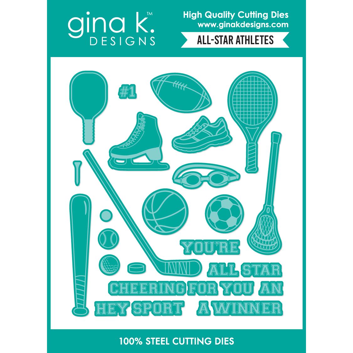 Gina K Designs All-Star Athletes Dies die0778