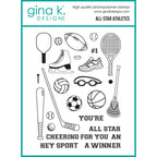 Gina K Designs All-Star Athletes Stamps bs87