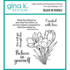 Gina K Designs Believe in Yourself Stamps
