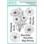 Gina K Designs Blissful Bouquet Stamps hs64