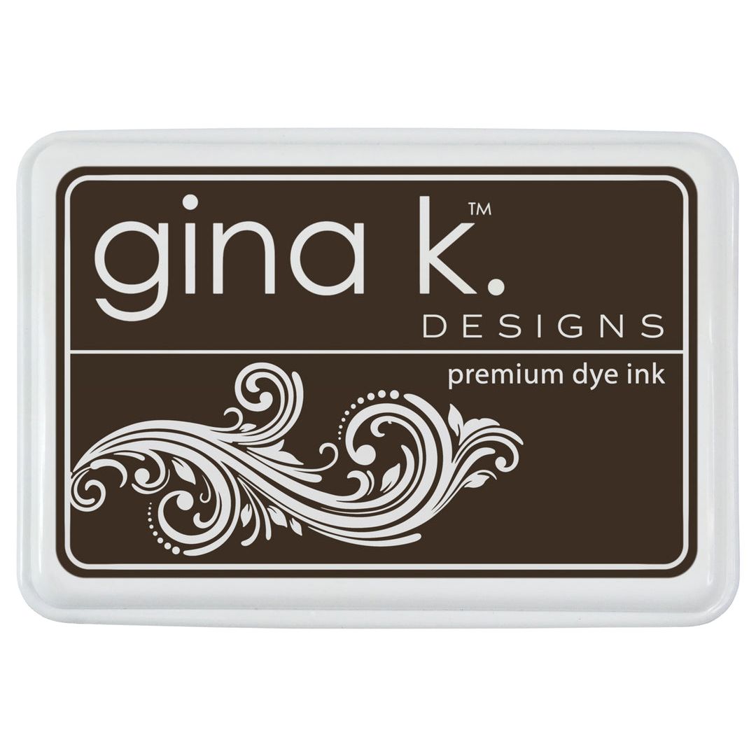 Gina K Designs Dark Chocolate Premium Dye Color Companions Ink Pad 0960
