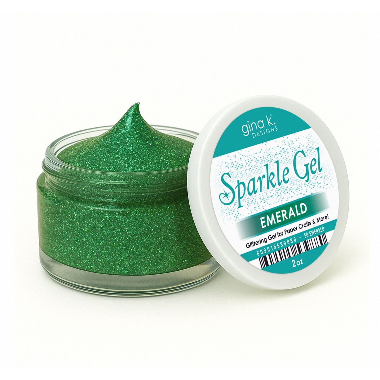 Gina K Designs Emerald Sparkle Gel spg3