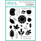 Gina K Designs Fall Silhouette Stamps bs79