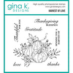 Gina K Designs Harvest of Love Stamps