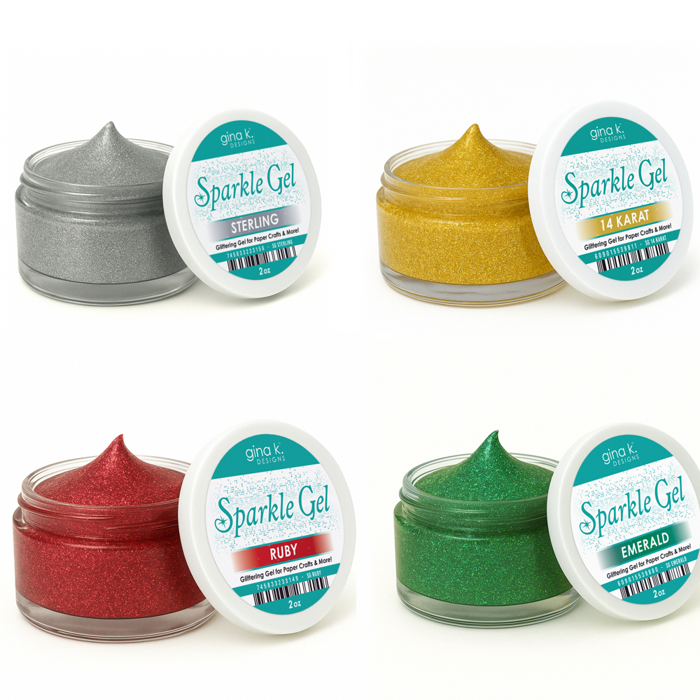 Gina K Designs Holiday Sparkle Gels