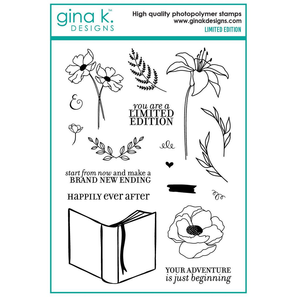 Gina K Designs Limited Edition Stamps lh58