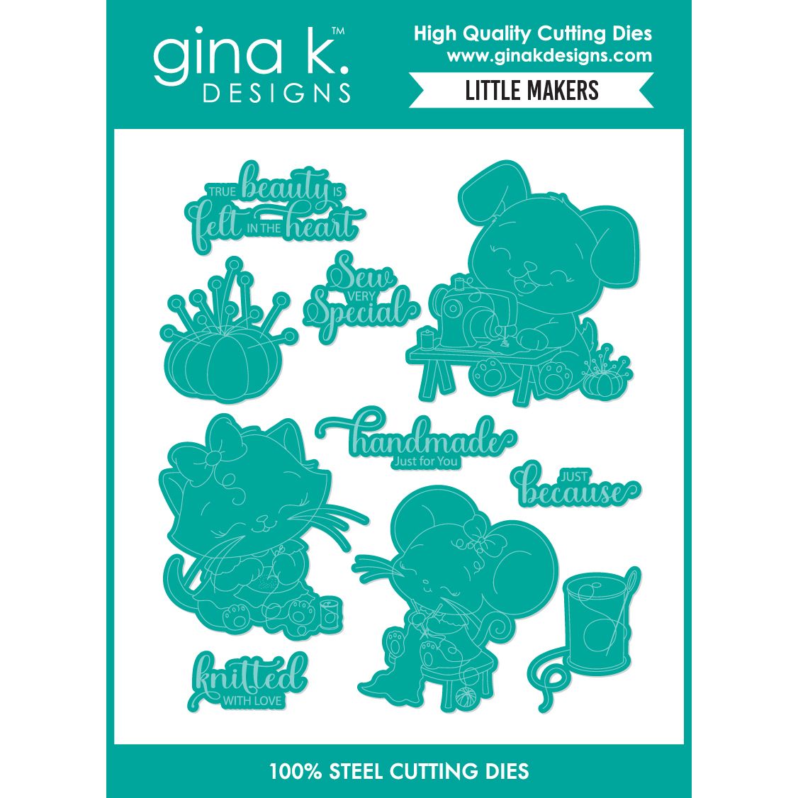 Gina K Designs Little Makers Dies die0794