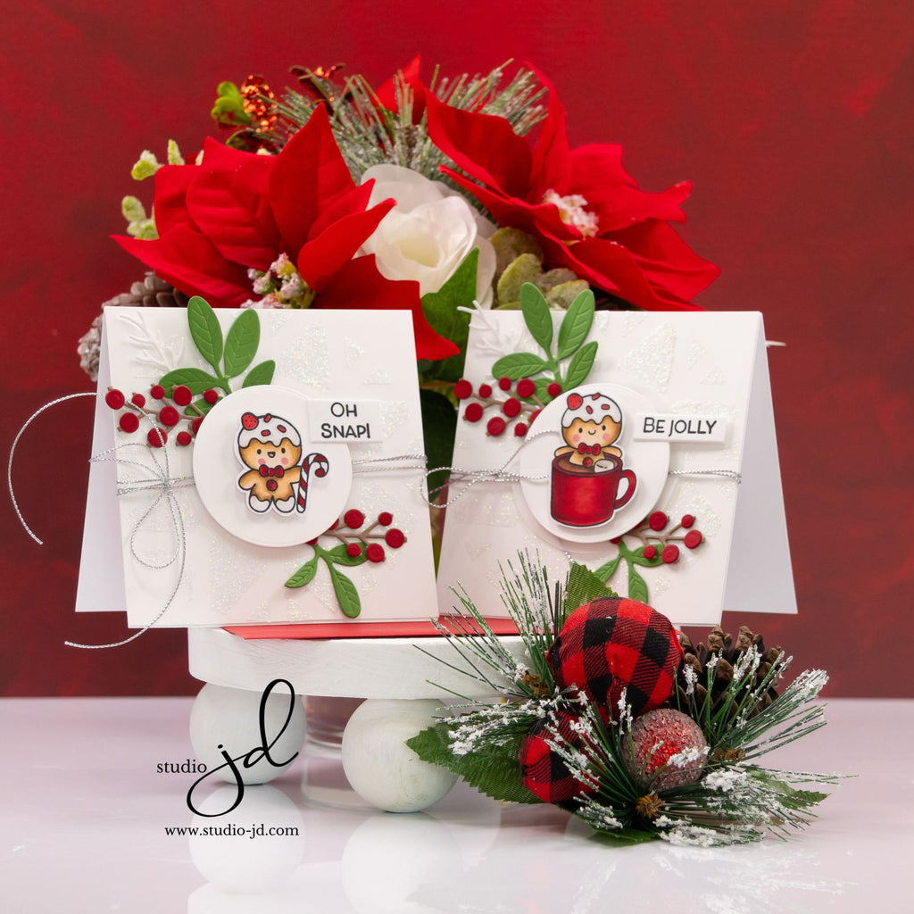 Simon Says Stamps and Dies Gingerbread Joy set1028gj Christmas Cards | color-code:ALT05