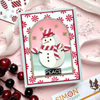 Simon Says Stamp Stencils Holiday Candies 1031st Christmas Card
