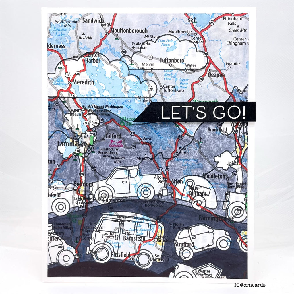 Simon Says Clear Stamps Going Places 1246ss Friend Like You Travel Card