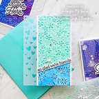 Simon Says Stamp Techniques and Textures Jennifer McGuire Stamps Dies Folders Ink Bundle Friend Card | color-code:ALT01