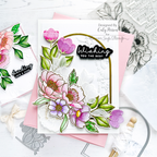 Simon Says Stamps and Dies Graceful Flowers set819gf Wishing You the Best Card | color-code:ALT06