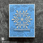 Simon Says Stamp Grand Pixie Snowflake Wafer Die s962 DieCember Christmas Card | color-code:ALT12